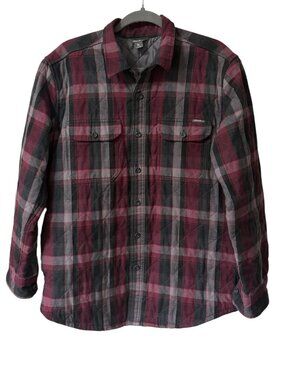EDDIE BAUER Plaid Coat Shacket Size M